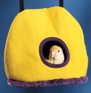Hot Sale Plush Parrot Hanging Bed Hammock Bird Cage Accessories Parrot Bird Swing Toys 4 Sizes D400
