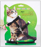 Hot Sale 4 Colors Nylon Products For Pet Cat Harness And Leash Adjustable Pet Traction Harness Belt Cat Kitten Halter Collar Cat - VipPetSupply