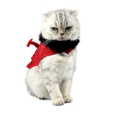 Lovely Pet Cat Dog Cloth Red Little Devil Clothes with a Tail For Pet Christmas Halloween Decoration - VipPetSupply