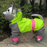 Reflective Waterproof Cloth Pet Casual Puppy Cat Pet Dog Clothes Lapel Solid Cozy Jacket Free Shipping - VipPetSupply